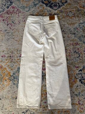 Levi's White Low Loose Jeans